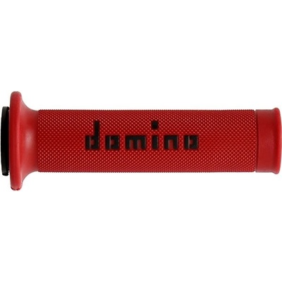 Domino gripy A010 road dĺžka 120 + 125 mm, červeno-čierne