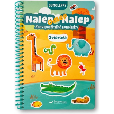 Svojtka&Co. nalep odlep nalep gumolepky zvířata