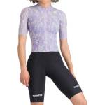 Sportful Дамски скин за колоездене Sportful Women's G-Suit Cycling skinsuit - Black / Mistic Violet (102-5159-0114)