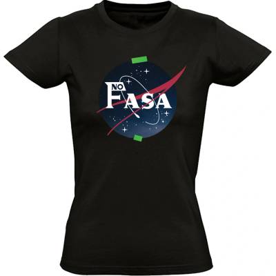 Impertinentná Lejdy tričko FASA čierne