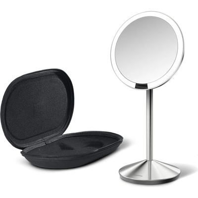 simplehuman Козметично огледало със светлина/увеличително (10x) ø 12 cm Travel - simplehuman (ST3004)