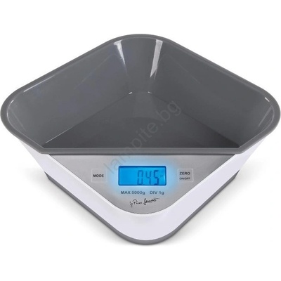 Lamart - Дигитална кухненска везна 2xAAA бяла/сива (FT1226)