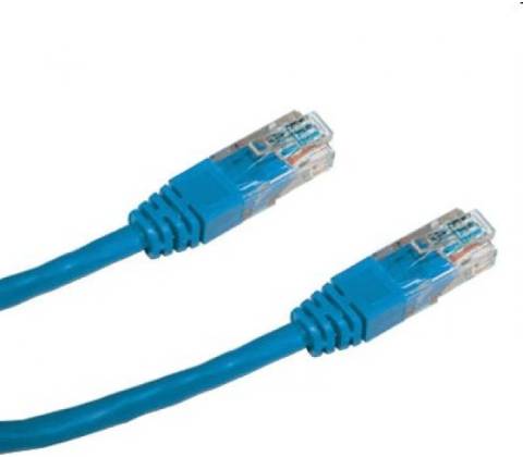 Datacom 1513 patch CAT5E, UTP, 1m, modrý