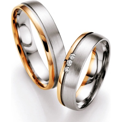Snubní prsteny s diamanty SP713