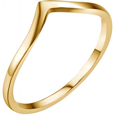 Sarines Pozlacený prsten s elegantním tvarem S291/8