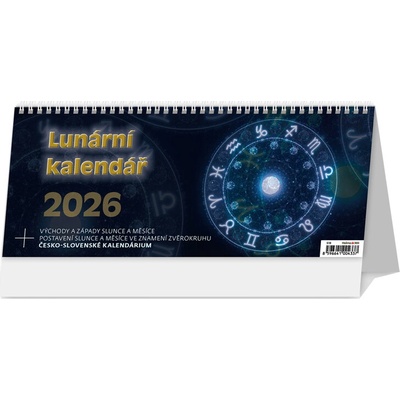 Lunární stolní 2026