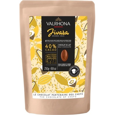 Valrhona Feves Čokoláda Jivara 40% 250 g