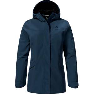 Schöffel Дамско водоустойчиво яке Schöffel Women's Circ Jacket Style Smue Waterproof jacket - Navy Blazer - размер 42 (EU) (102-5183-0215)