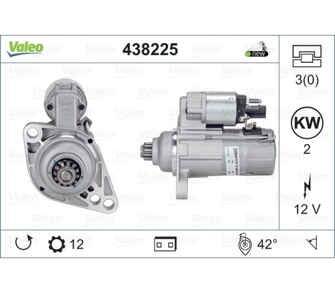VALEO Startér 438225
