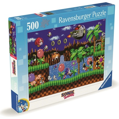 RAVENSBURGER Ježek Sonic 500 dielov