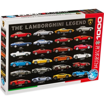 EUROGRAPHICS Пъзел Eurographics от 1000 части - Легендата Ламборгини (EG60000822)