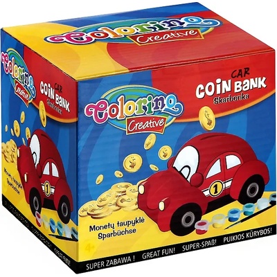 Colorino Керамична касичка - Кола, за оцветяване (31967)