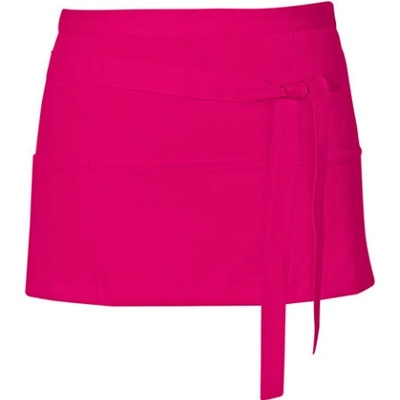 Link Kitchen Wear Koktejlová zástěra X983 Hot Pink Pantone 241c 60x30cm