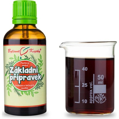 Bylinné kapky základní přípravek Netopýr 1 tinktura 50 ml
