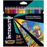 Цветни моливи BIC Intensity 24 цвята
