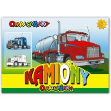 Omaľovánka A5 MFP Kamióny 5300267