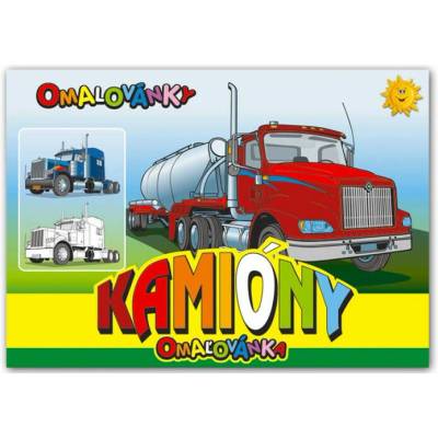Omaľovánka A5 MFP Kamióny 5300267