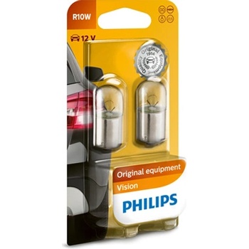 Image 1 of Philips Крушка, мигач PHILIPS R10W, 12V, 10W, 125lm, 2 бр
