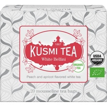 Kusmi Tea Sypaný bio organický bílý čaj White Bellini 20 ks