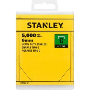 STANLEY Телчета 6 мм тип g - 5000 бр. 1-tra704-5t (1-tra704-5t)