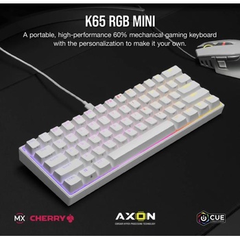 Image 1 of Corsair K65 RGB Mini MX Red US (CH-9194010-NA)