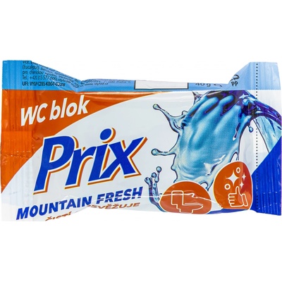 Prix WC blok modrý do nádržky 40 g