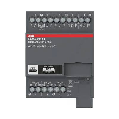 Člen akční žaluziový 4násobný, řadový BA-M-4.230.1.1 ABB 2CDG510028R0011