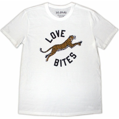 Def Leppard Love Bites Leap White