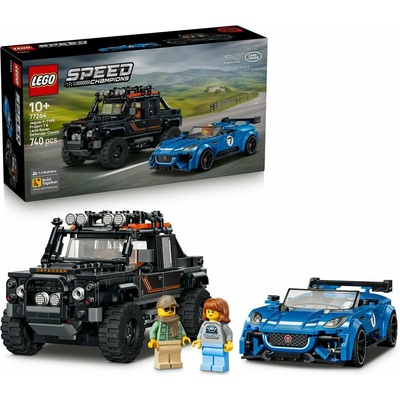LEGO® Speed Champions 77264 Jaguar Project 7 a Land Rover Defender