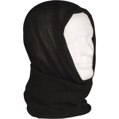 Šátek Mil-tec Fleece black – Zboží Mobilmania