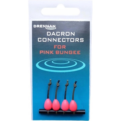 Drennan Spojky Dacron Connector Pink 14-16