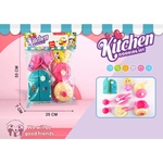 Armtoys ДЕТСКИ КУХНЕНСКИ КОМПЛЕКТ С ХЛАДИЛНИК И КУКЛА В ПЛИК - igrachko