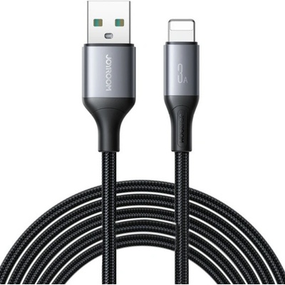 Joyroom S-A28 opletený nabíjecí a datový USB-A na Lightning 2m černý