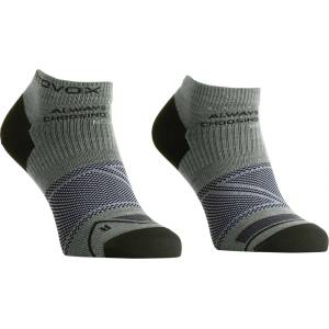 Ortovox Мъжки туристически чорапи Ortovox Alpine Light Low Socks Walking socks - Green Sage - размер 42-44 (EU) (207-1390-0312)