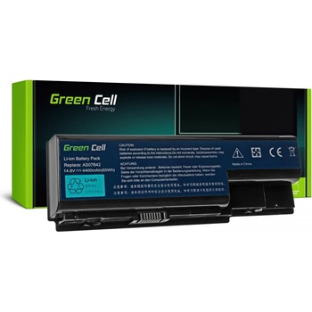 Green Cell Battery for Acer Aspire 5520 AS07B31 AS07B32 / 14, 4V 4400mAh (AC05)