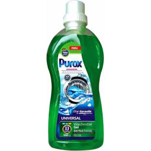 Purox 33 пранета течен препарат за бяло и цветно пране