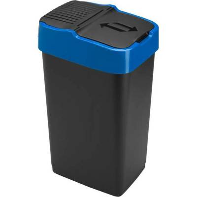 Heidrun Plastový odpadkový koš 35 l MODRÁ