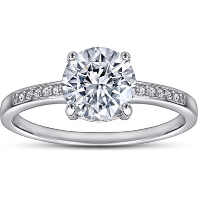 Lunica Zásnubní stříbrný prstýnek INSPIRACE 0600 6