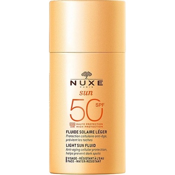 NUXE Sun слънцезащитен флуид за лице spf 50 унисекс 50 мл
