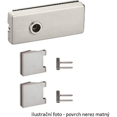 TWIN 2 SKLO QUATRO MAG BO kľučka/kľučka čierny mat