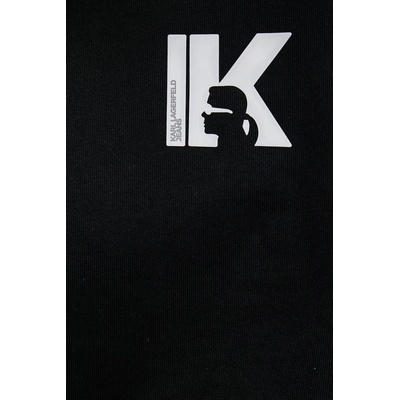 Karl Lagerfeld Jeans суичър с качулка женски памучен (B2W20037)