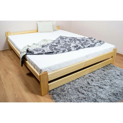 ComfortMatrace Helena masiv borovice + rošt přirozená barva