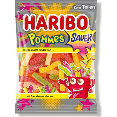 Haribo Sour Fries 175 g
