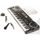 Verk 18181 elektronické klávesy s mikrofonem 61 kláves černé