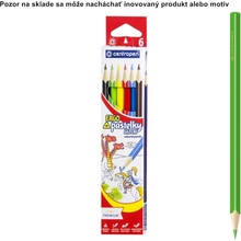 Centropen pastelky 9521 trojhranné 6 ks
