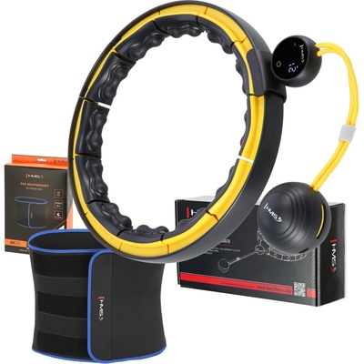 HMS HHM21 černo-žlutá + zeštíhlující pás – Hledejceny.cz