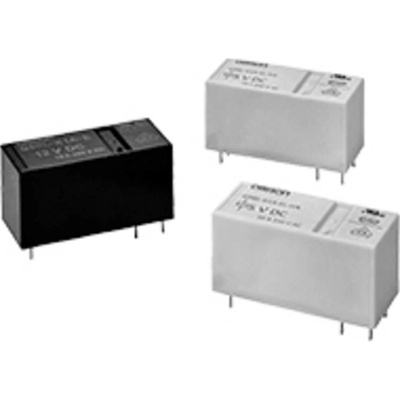 Omron, G5RL-K1A-EL-HA-DC24 napájecí relé, bistabilní, 2 cívky, 1 ks