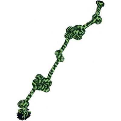Pet Interest Rope Toy With 5 Knots Mint Flavor - Въжена Играчка 59cm