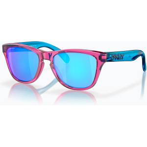 Oakley Детски слънчеви очила Oakley Frogskins XXS acid pink/prizm sapphire Слънчеви очила