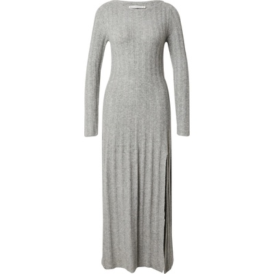 Abercrombie & Fitch Плетена рокля сиво, размер M